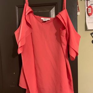 Coral Blouse